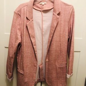 Pink blazer